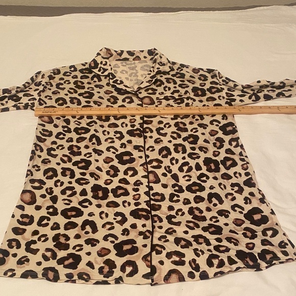 Stars Above Animal Print Pajama Top - Picture 5 of 7